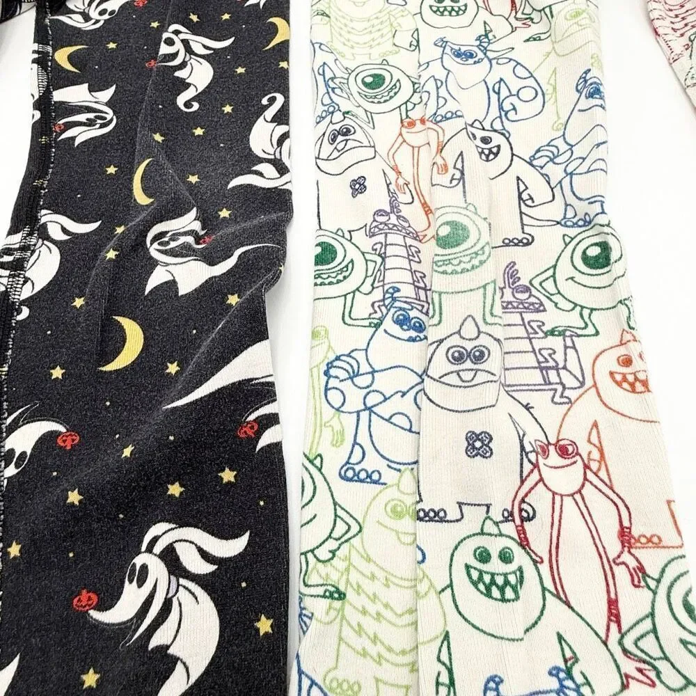 Hanna Andersson Lot of 2 Pair Long Johns Pajama Sets Disney Nightmare Before Chr